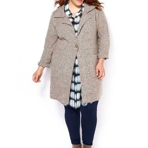 🆕 Penningtons Tan Cardigan - Size 5X